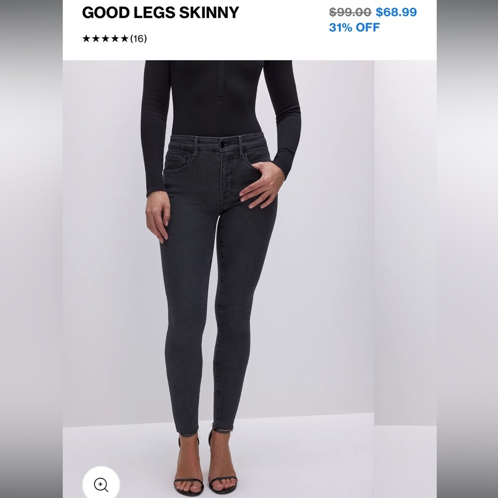 Good American Black Jeans